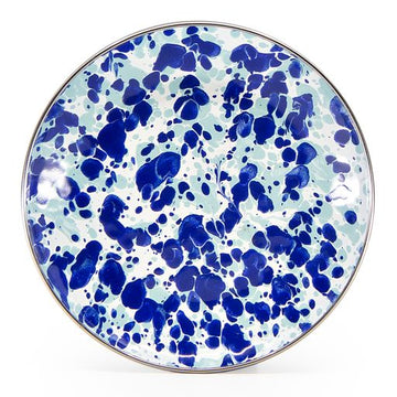 Appetizer Plates, 5.75", Ocean Swirl, Set of 4